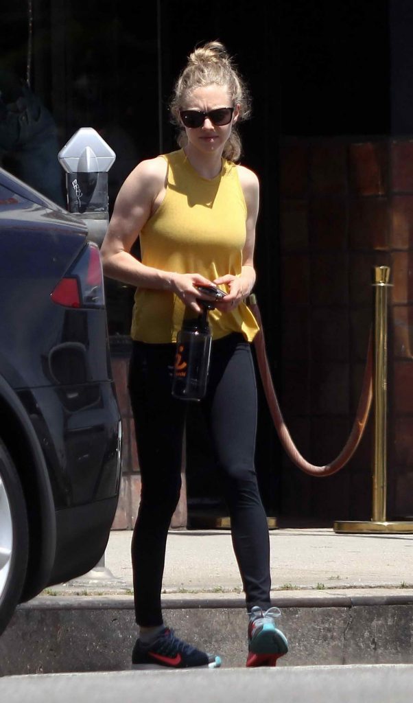 Amanda Seyfried Leaves a Gym in Hollywood 04/21/2016-3