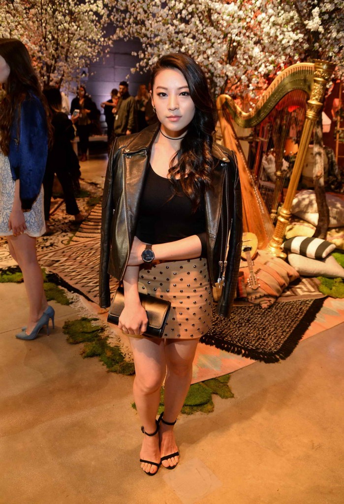 Arden Cho at Alice + Olivia by Stacey Bendet and Neiman Marcus See-Now-Buy-Now Runway Show in LA 04/13/2016-3