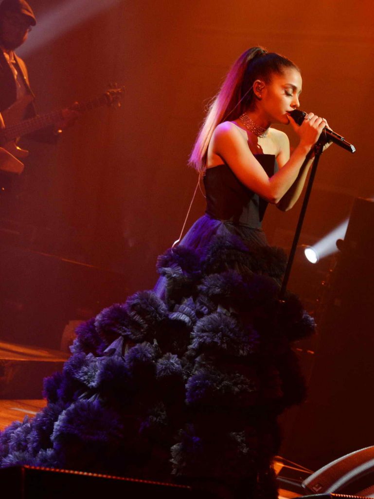 Ariana Grande Performes at the 2016 TIME 100 Gala in New York 04/25/2016-1