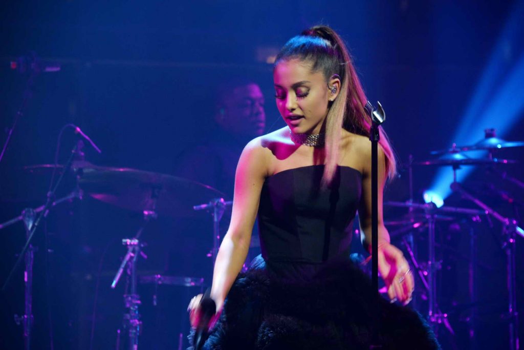Ariana Grande Performes at the 2016 TIME 100 Gala in New York 04/25/2016-6
