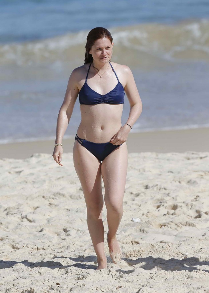 Bonnie Wright in Bikini at the Bondie Beach in Sydney 04/13/2016-2