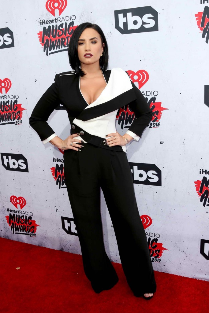 Demi Lovato at IHeartRadio Music Awards in Los Angeles 04/03/2016-2