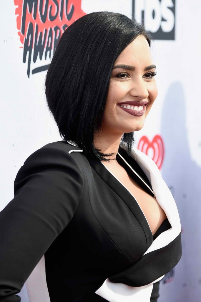 Demi Lovato at IHeartRadio Music Awards in Los Angeles 04/03/2016-3