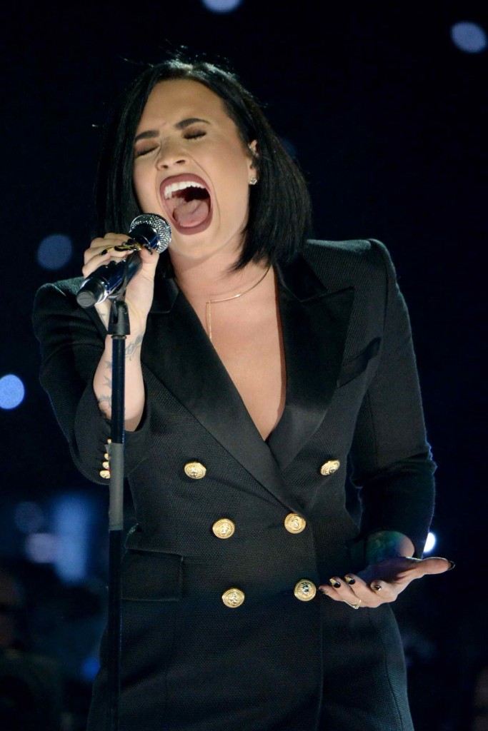 Demi Lovato at IHeartRadio Music Awards in Los Angeles 04/03/2016-4