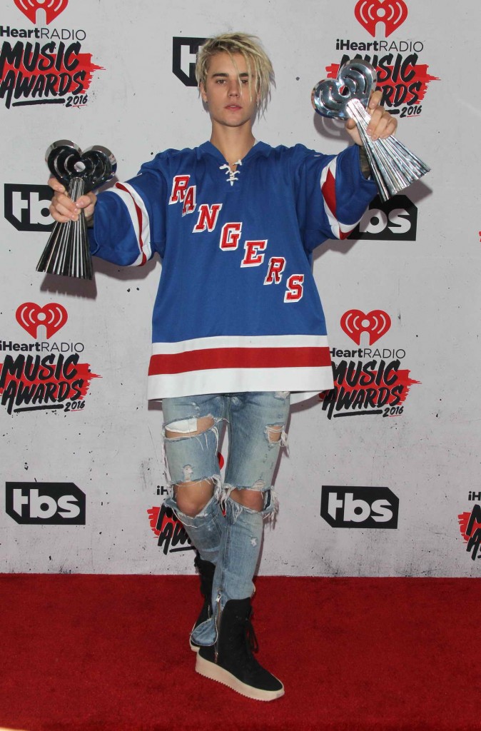 Justin Bieber at iHeartRadio Music Awards in Los Angeles 04/03/2016-1