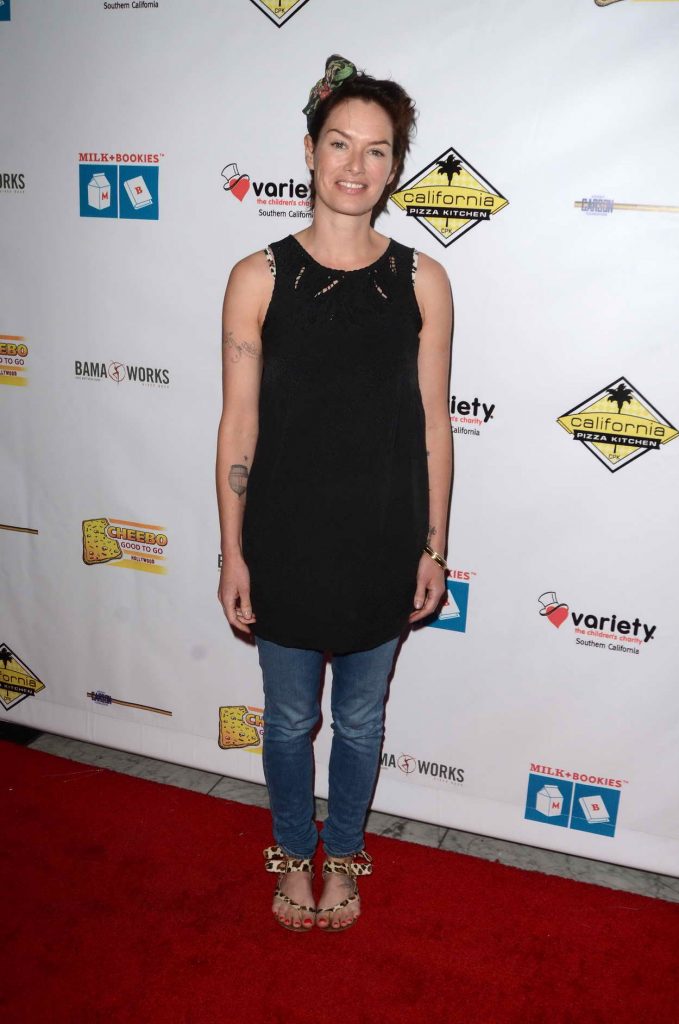 Lena Headey at the 7th Annual Milk + Bookies Story Time Celebration at California Market Center in LA 04/16/2016-1