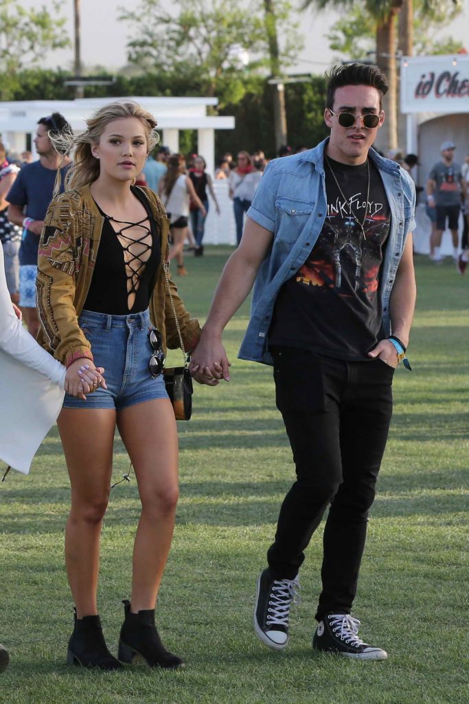 Olivia Holt at the Coachella Valley Music and Arts Festival in Indio 04/16/2016-2