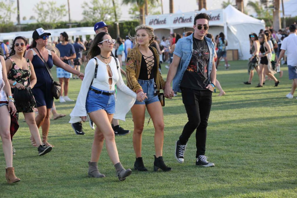 Olivia Holt at the Coachella Valley Music and Arts Festival in Indio 04/16/2016-4