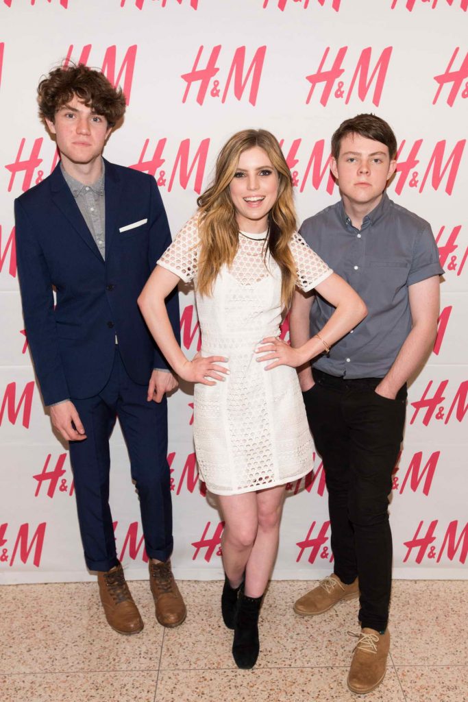 Sydney Sierota During H&M at Sundance Square Opening in Fort Worth 04/20/2016-3