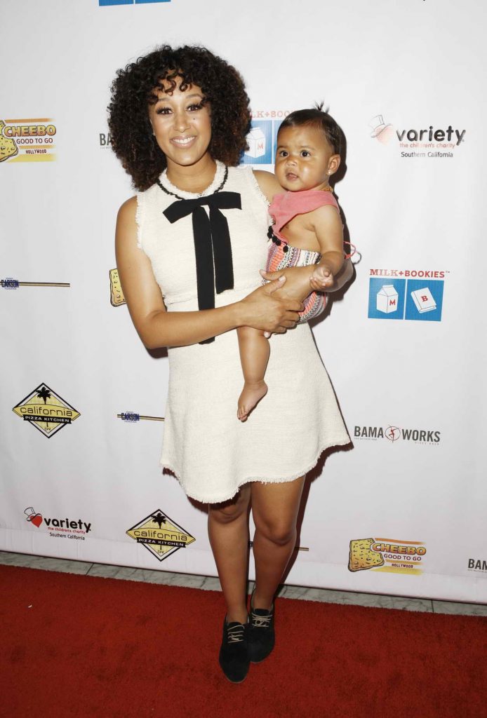 Tamera Mowry at the 7th Annual Milk + Bookies Story Time Celebration at California Market Center in LA 04/17/2016-4