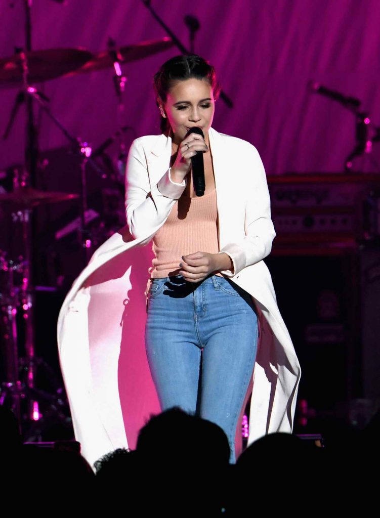 Bea Miller Performs During Opening Night of the Selena Gomez Revival World Tour in Las Vegas 05/06/2016-1