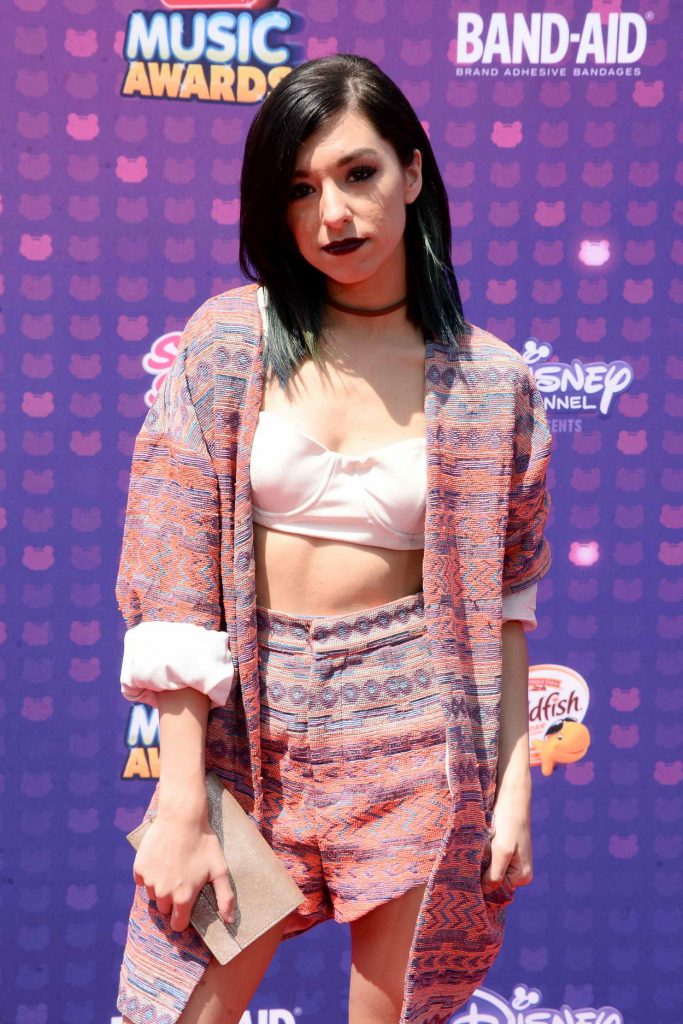 Christina Grimmie at the 2016 Radio Disney Music Awards at the Microsoft Theater in Los Angeles 04/30/2016-1