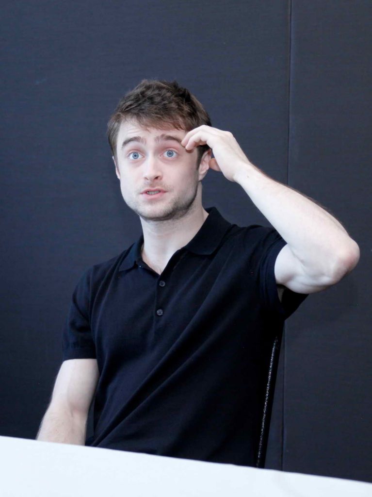 Daniel Radcliffe at the Movie Now You See Me 2 Press Conference at the Mandarin Oriental Hotel in New York 05/24/2016-3
