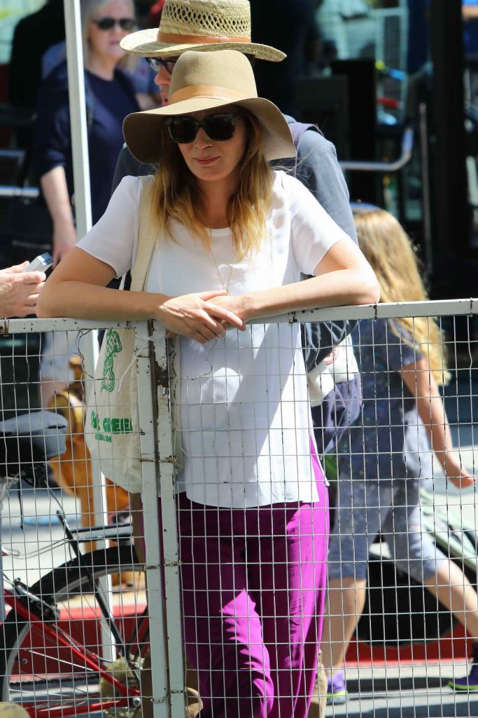 Emily Blunt Was Seen at Farmer's Market in Los Angeles 05/22/2016-2
