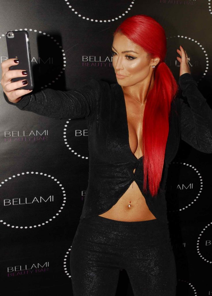 Eva Marie at the Bellami Beauty Bar in West Hollywood 05/05/2016-1