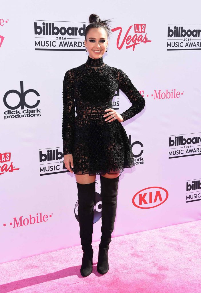 Jessica Alba at the 2016 Billboard Music Awards at T-Mobile Arena in Las Vegas 05/22/2016-1