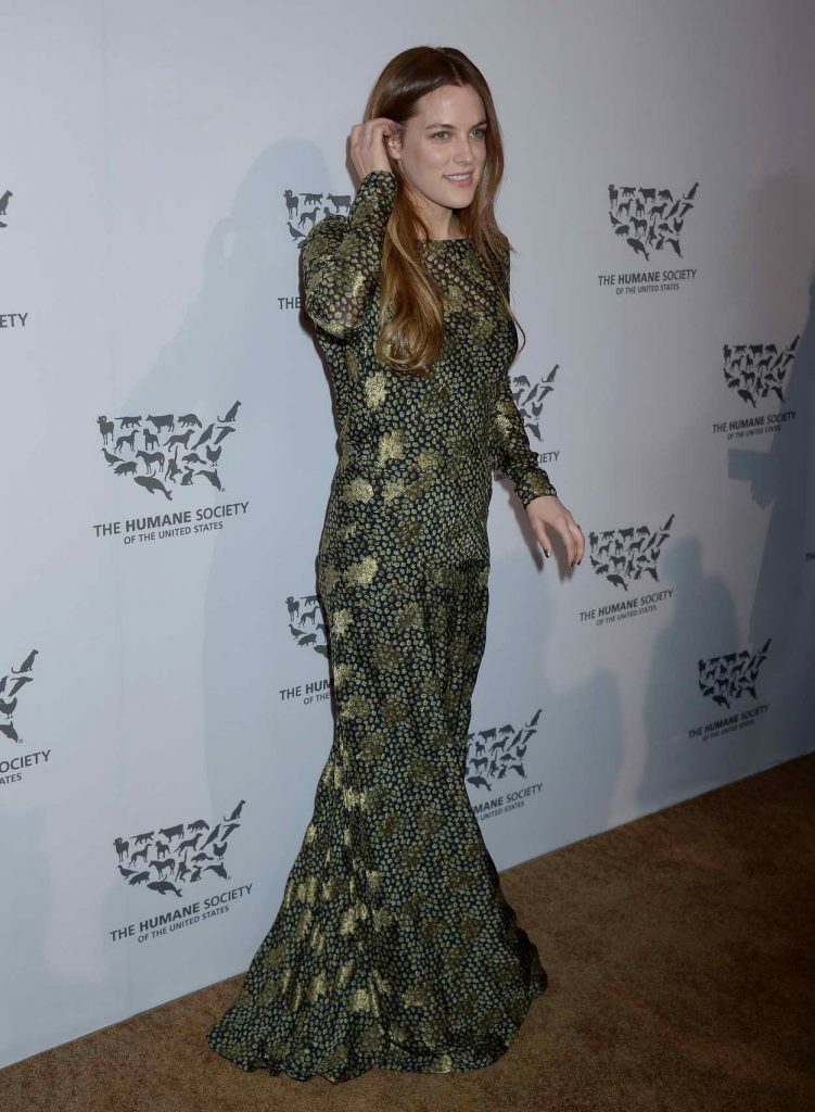 Riley Keough at the Humane Society of the United States to the Rescue Gala at Paramount Studios in Hollywood 05/07/2016-3