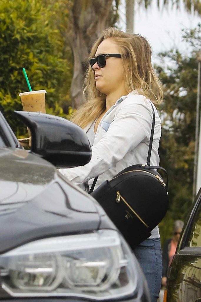 Ronda Rousey Leaves a Gym in Venice Beach 05/07/2016-4