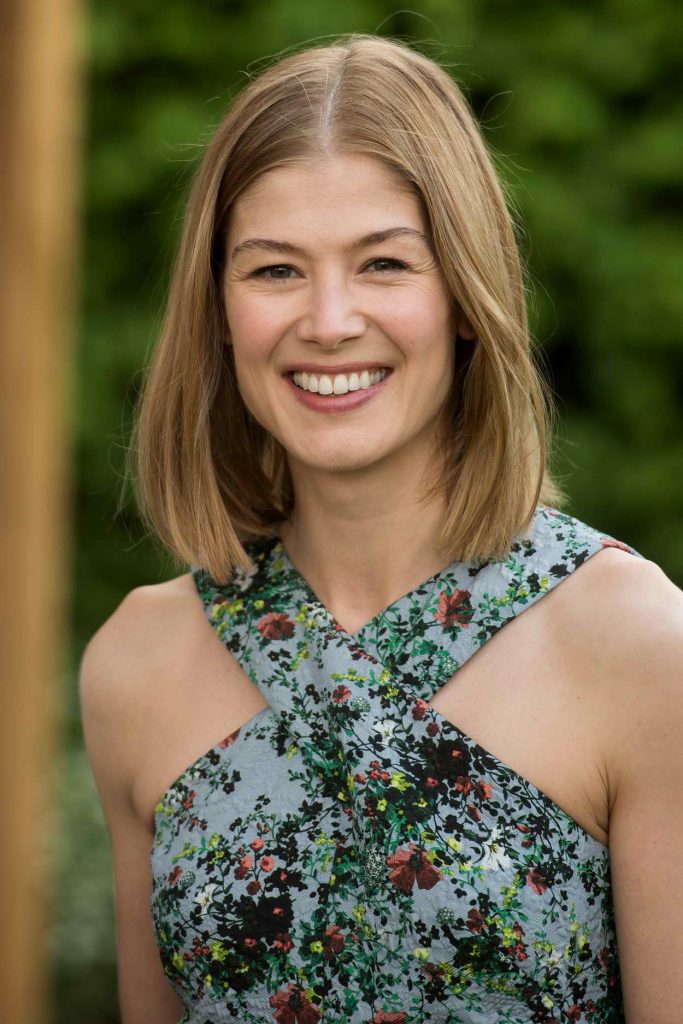 Rosamund Pike at the 2016 RHS Chelsea Flower Show at the Royal Chelsea Hospital in London 05/23/2016-5