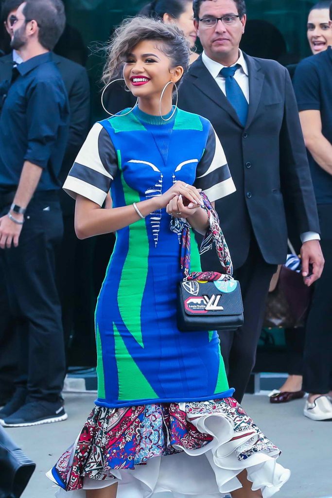 Zendaya Arrives at a Louis Vuitton Show in Rio de Janeiro 05/29/2016-2