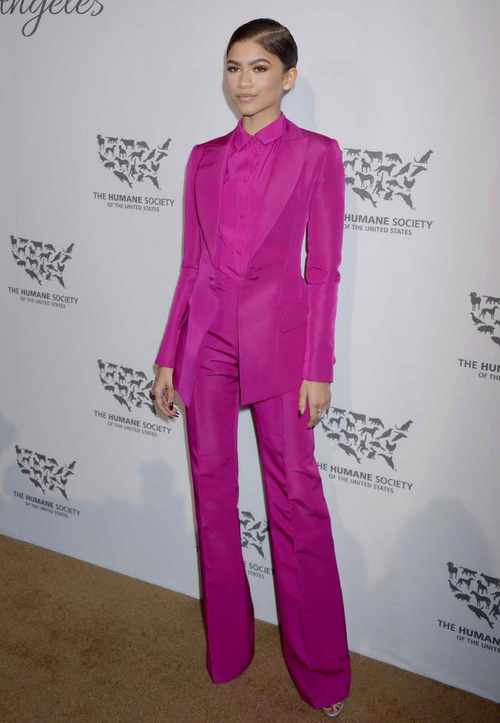 Zendaya at the Humane Society of the United States to the Rescue Gala at Paramount Studios 05/07/2016-3