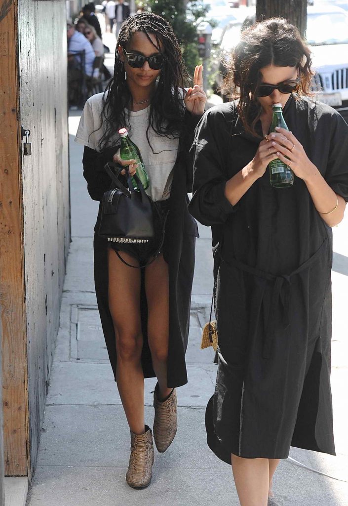 Zoe Kravitz Was Spotted With a Friend in Los Angeles 05/26/2016-3