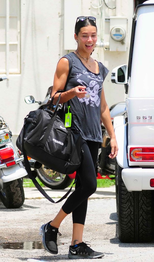 Adriana Lima Leaves the World Famous 5th Street Gym in Miami 06/04/2016-2