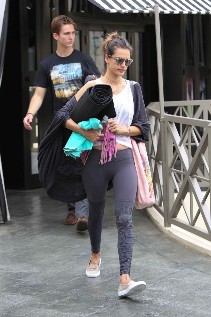 Alessandra Ambrosio Out in Brentwood 06/05/2016-2