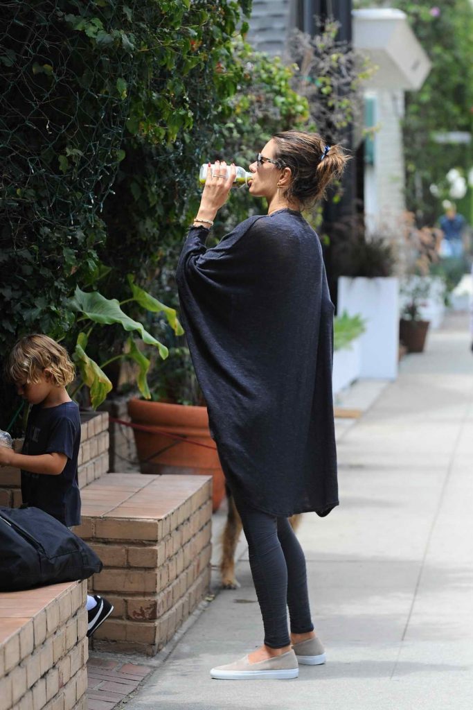 Alessandra Ambrosio Out in Brentwood 06/05/2016-5