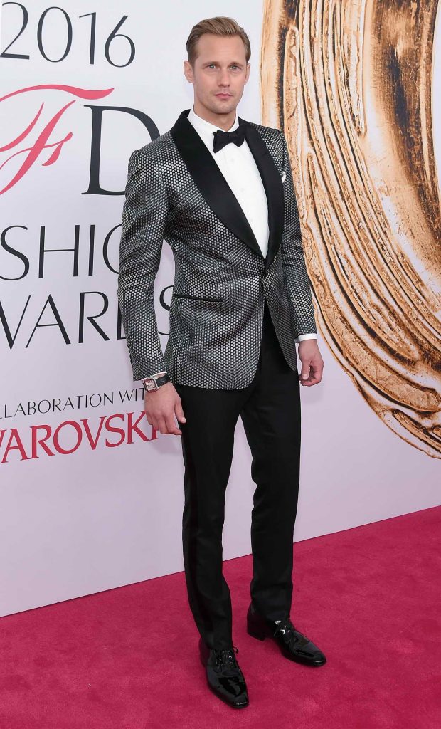 Alexander Skarsgard at the CFDA Fashion Awards at Hammerstein Ballroom in New York City 06/06/2016-1