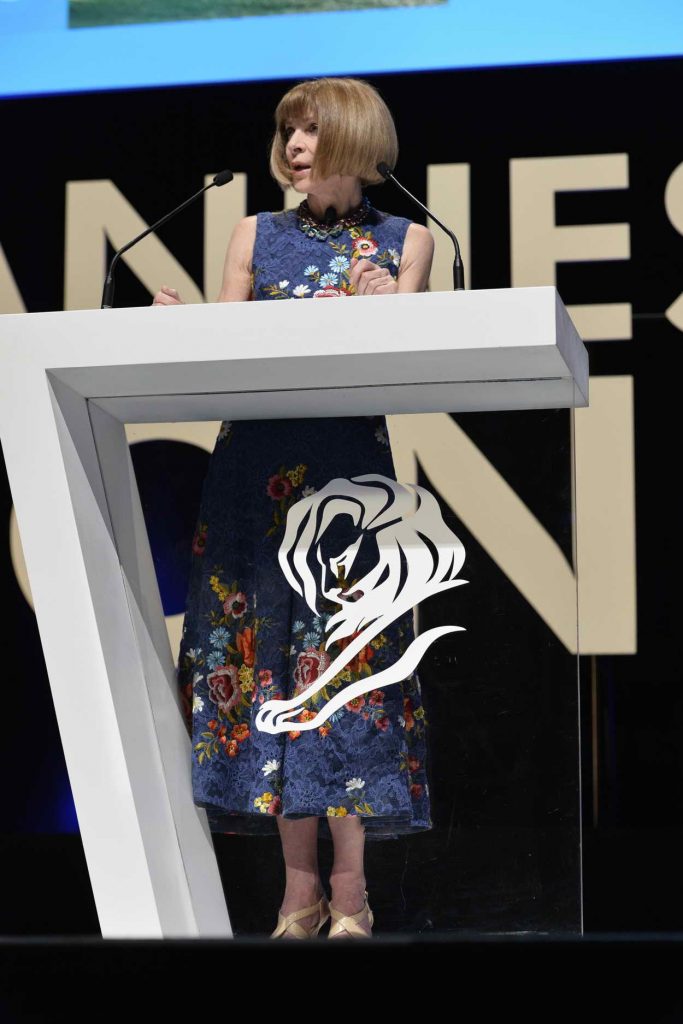 Anna Wintour at Cannes Lion Festival of Creativity 06/21/2016-3