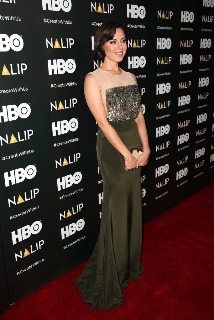 Aubrey Plaza at the Latino Media Awards and Gala in Los Angeles 06/25/2016-2