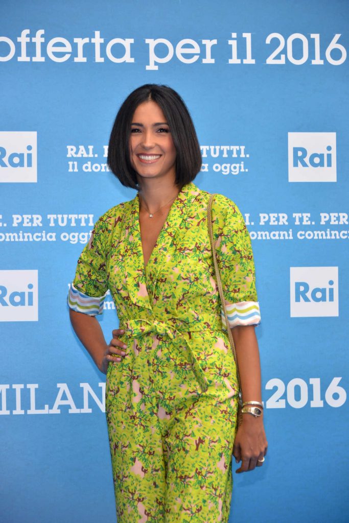 Caterina Balivo Presents RAI Programming Schedule in Milan 06/28/2016-5