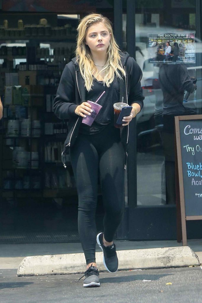Chloe Moretz Leaves a Pilates Class in West Hollywood 06/17/2016-2
