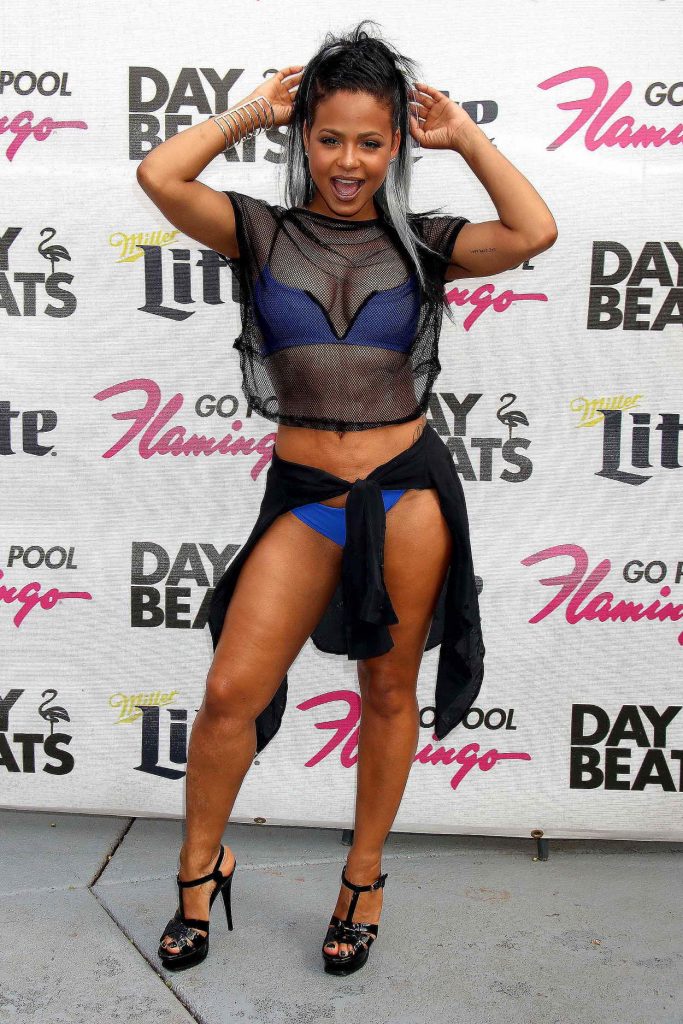Christina Milian Hosts the Party at GO Pool at the Flamingo in Las Vegas 06/11/2016-2