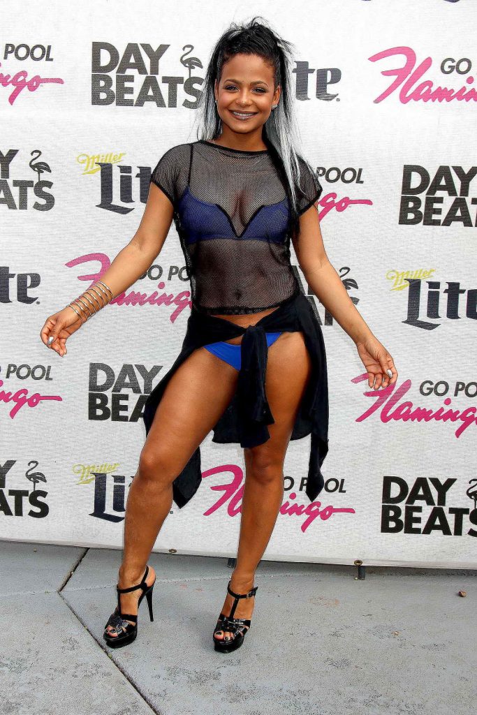 Christina Milian Hosts the Party at GO Pool at the Flamingo in Las Vegas 06/11/2016-3