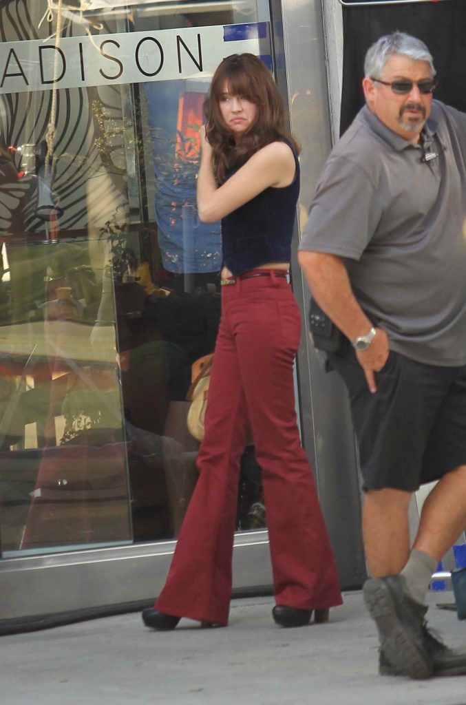 Danielle Panabaker Films Her Show in Beverly Hills 06/20/2016-2