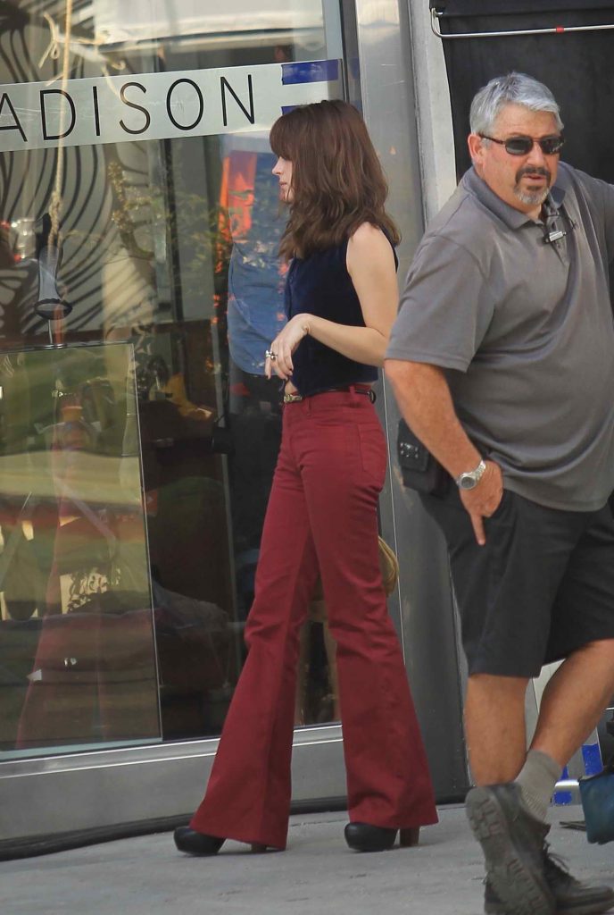 Danielle Panabaker Films Her Show in Beverly Hills 06/20/2016-3