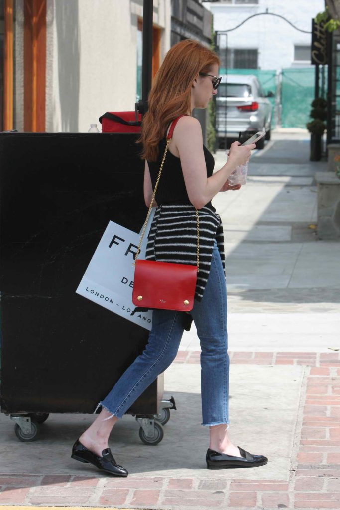 Emma Roberts Goes Shopping in West Hollywood 06/08/2016-4