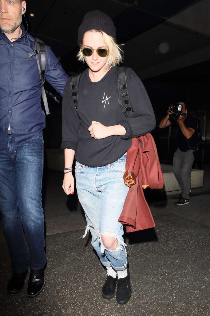 Kristen Stewart Was Seen at LAX Airport in Los Angeles 06/24/2016-2