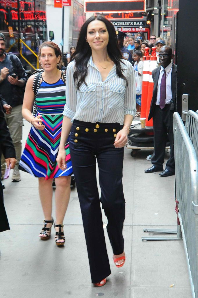 Laura Prepon Visits Good Morning America in New York City 06/20/2016-1