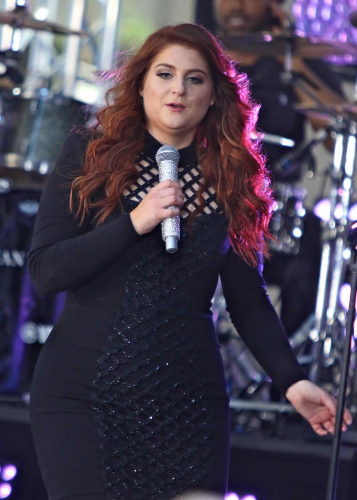 Meghan Trainor Performs on NBCs Today at Rockefeller Plaza in New York City 06/21/2016-4
