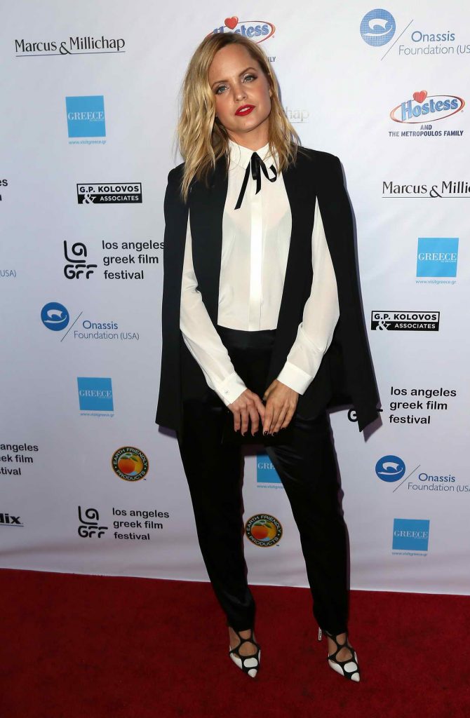Mena Suvari at the Worlds Apart Premiere During 2016 LA Greek Film Festival at The Egyptian Theater in Hollywood 06/05/2016-1