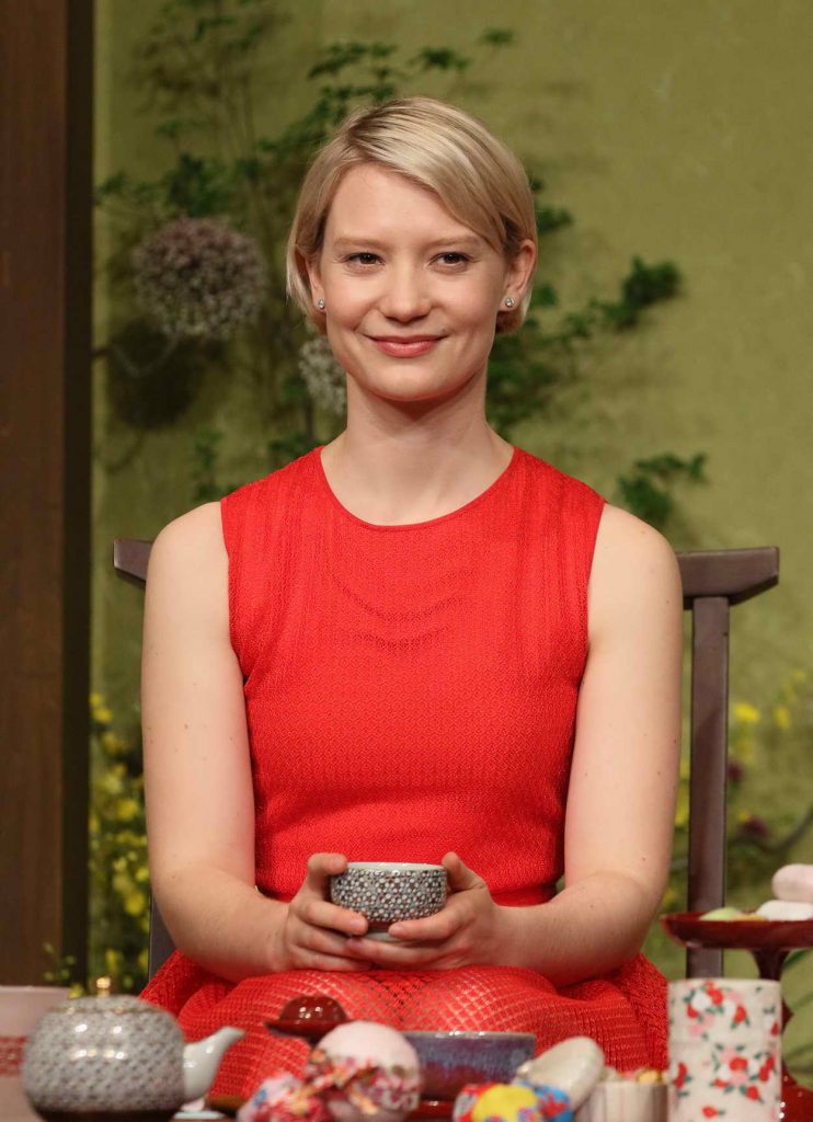 Mia Wasikowska at Alice Through the Looking Glass Press Conference in Tokyo 06/20/2016-1