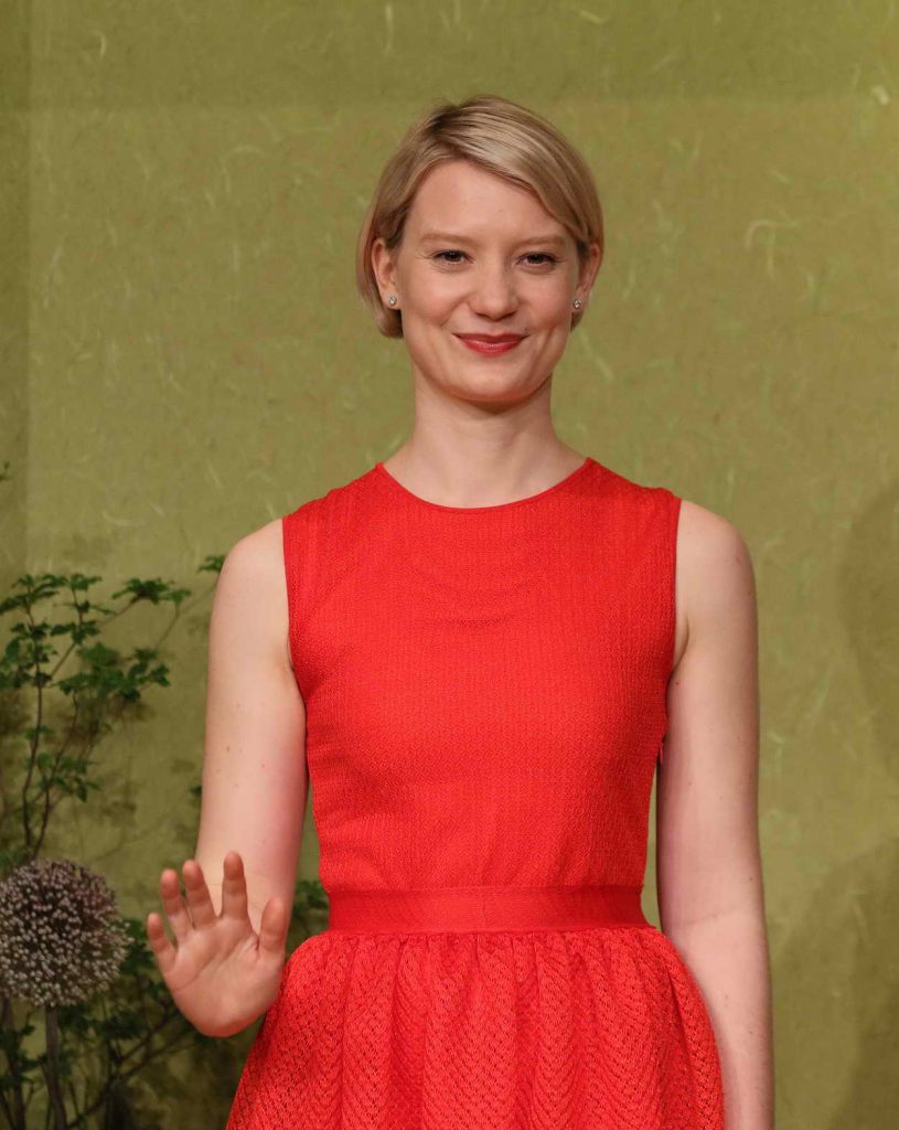 Mia Wasikowska at Alice Through the Looking Glass Press Conference in Tokyo 06/20/2016-3