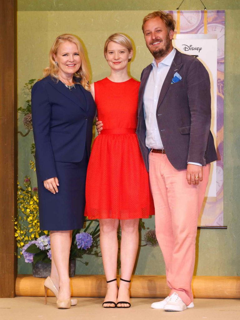 Mia Wasikowska at Alice Through the Looking Glass Press Conference in Tokyo 06/20/2016-5