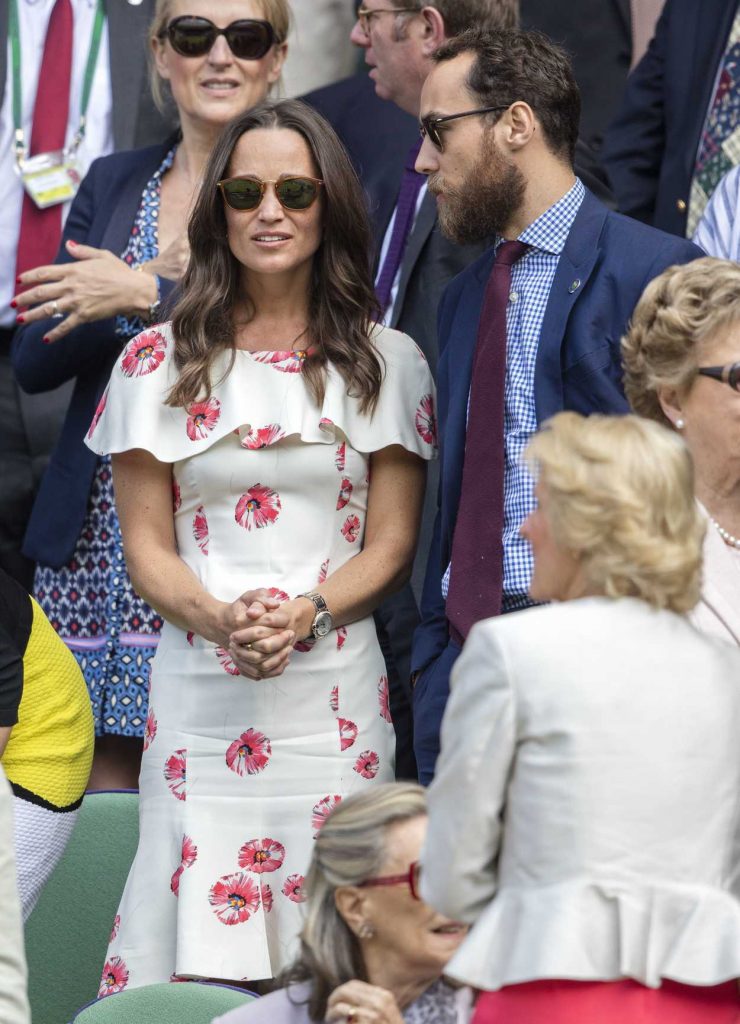 Pippa Middleton Attends Day One of Wimbledon in London 06/27/2016-5