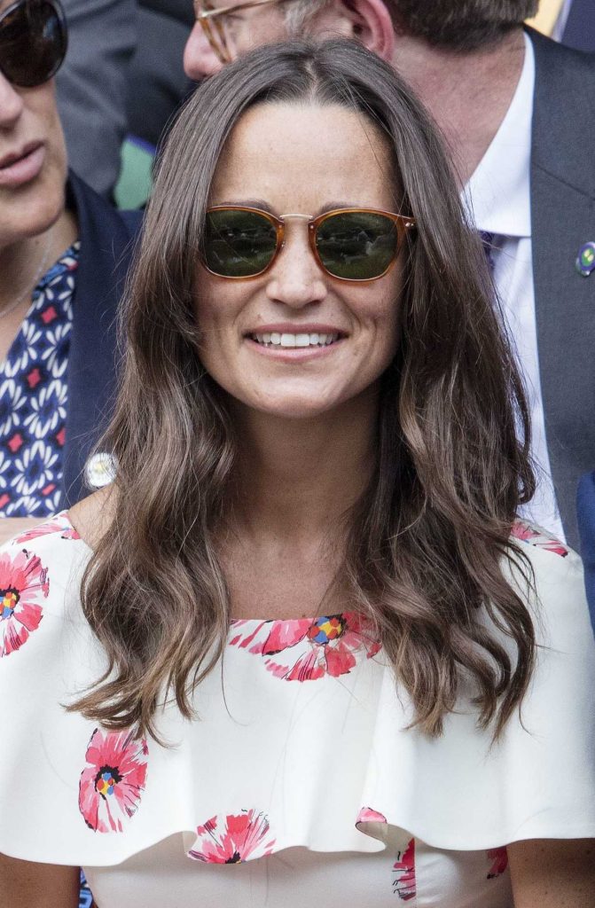 Pippa Middleton Attends Day One of Wimbledon in London 06/27/2016-6