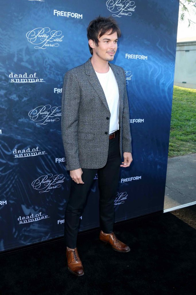 Tyler Blackburn at the Dead of Summer and Pretty Little Liars Screening in Los Angeles 06/15/2016-2