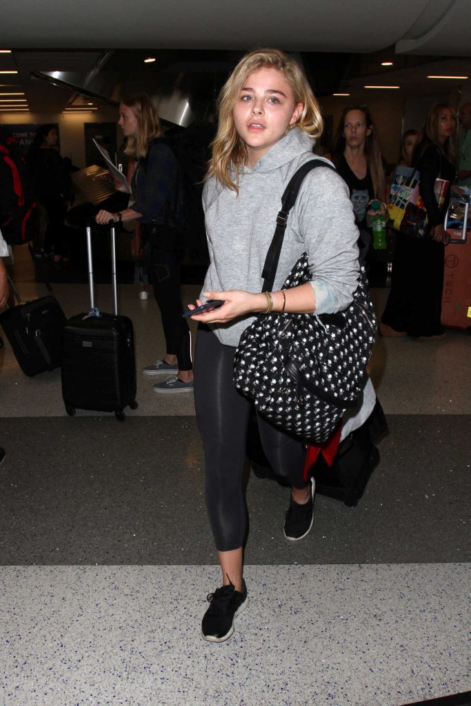 Chloe Moretz at LAX Airport in Los Angeles 07/29/2016-1